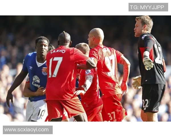 埃弗顿与利物浦激战正酣无插件直播精彩呈现