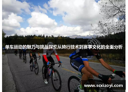 单车运动的魅力与挑战探索从骑行技术到赛事文化的全面分析